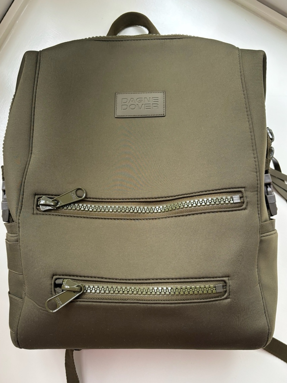 Dagne Dover Olive Indi Neoprene Backpack